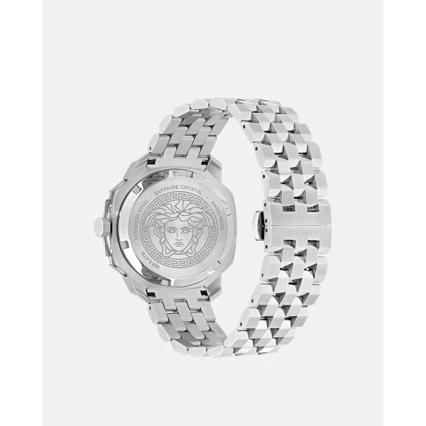 Versace Dylos Watch in Silver, view 2 | Watches