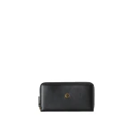 Versace Emblème Leather Wallet in Black, 20.5 cm | Wallets & Purses | Coveti