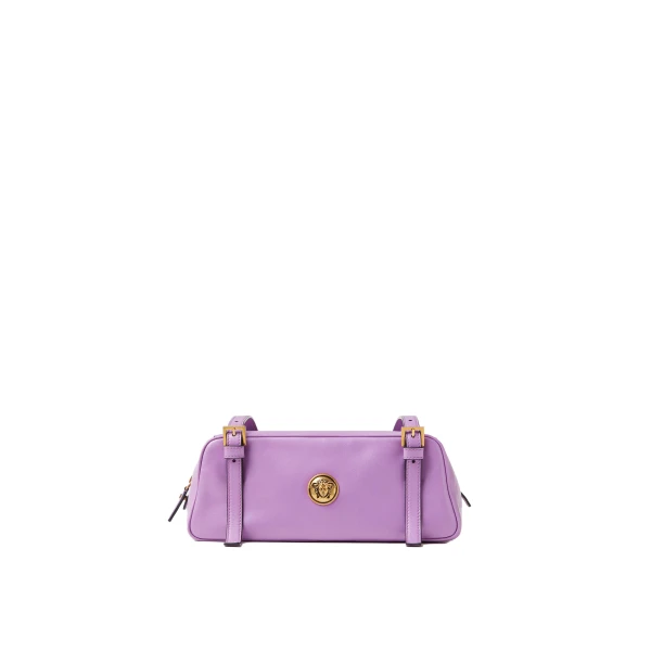 Emblème Nappa Bowling Bag in Lilac