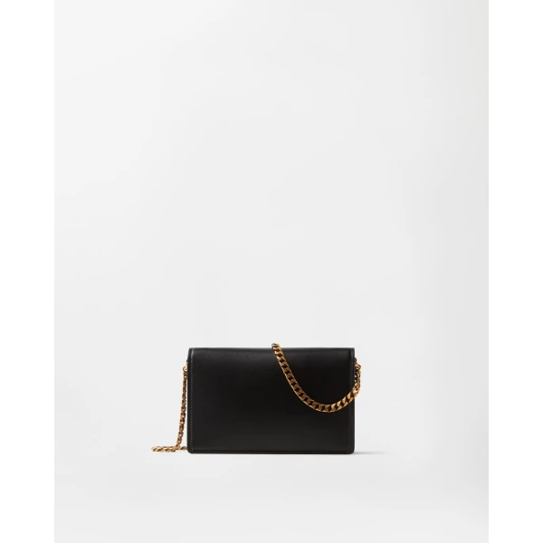 Versace Emblème Nappa Mini Bag in Black, view 5 | Mini Bags