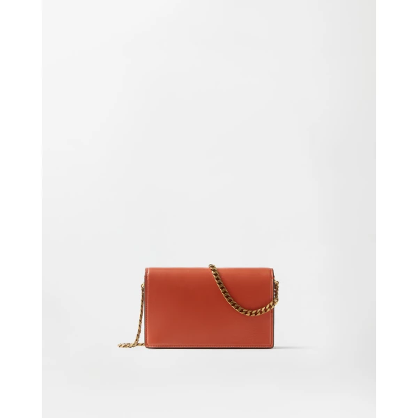 Versace Emblème Nappa Mini Bag in Orange, view 5 | Mini Bags
