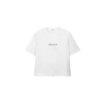 Versace Embroidered Cotton-Jersey T-Shirt in White, Ref. 1025973 | T-shirts | Coveti