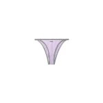 Versace Embroidered-Logo Bikini Bottoms in Lilac | Bikini | Coveti