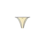 Versace Embroidered-Logo Bikini Bottoms in Yellow | Bikini | Coveti