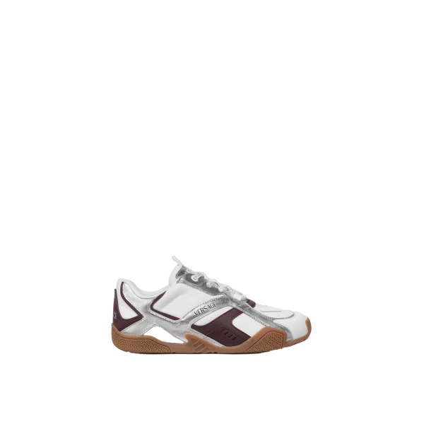Galaxia Sneakers in White and Silver