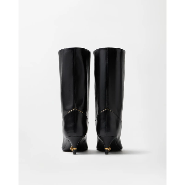 Versace Gianni Nappa Ankle Boots 55 mm in Black, view 5 | Boots