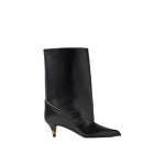 Versace Gianni Nappa Ankle Boots 55 mm in Black | Boots | Coveti