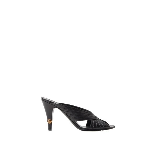 Gianni Nappa Mules 90 mm in Black