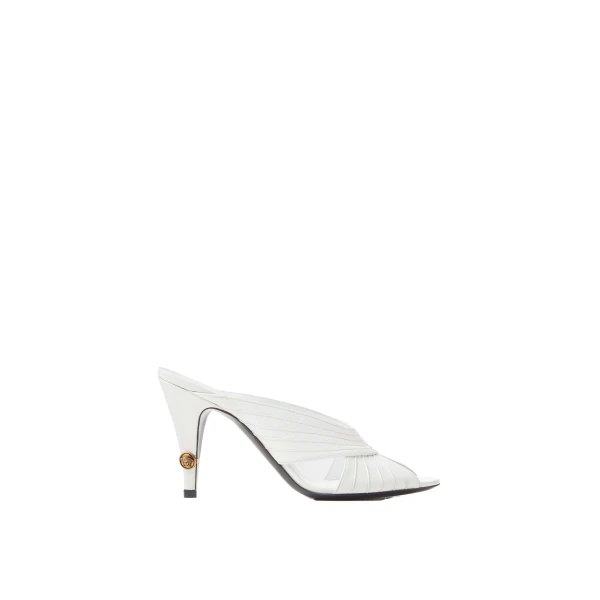 Gianni Nappa Mules 90 mm in White