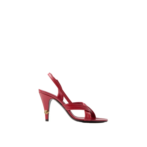 Gianni Nappa Sandals 90 mm in Red