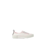 Versace Goliath Canvas Sneakers in White and Pink | Sneakers | Coveti