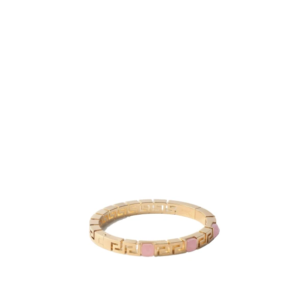 Greca Bracelet in Gold and Pink