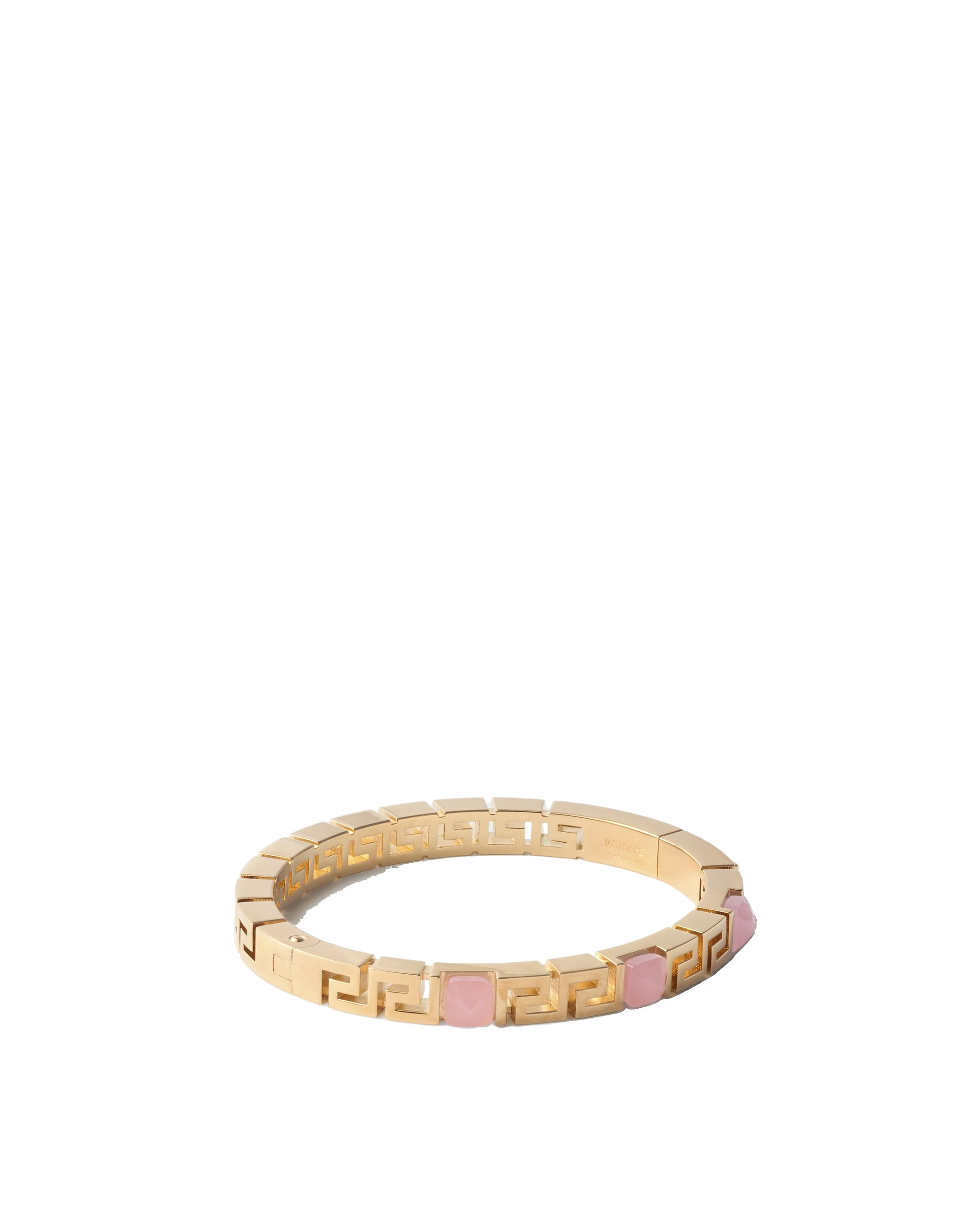 Versace Greca Bracelet in Gold and Pink Versace Greca Bracelet in Gold and Pink | Bracelets | Coveti