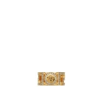 Versace Greca Crystal Ring in Gold Crystal | Rings | Coveti