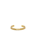 Versace Greca Cuff Bracelet in Light Gold, Ref. 1022283 | Cuffs | Coveti