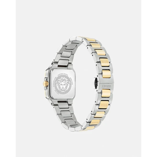 Versace Greca Edge Watch in Gold and Silver, Ref. PVE5G002, view 2 | Watches