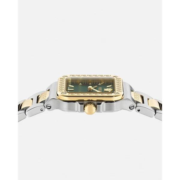 Versace Greca Edge Watch in Gold and Silver, Ref. PVE5G003, view 3 | Watches