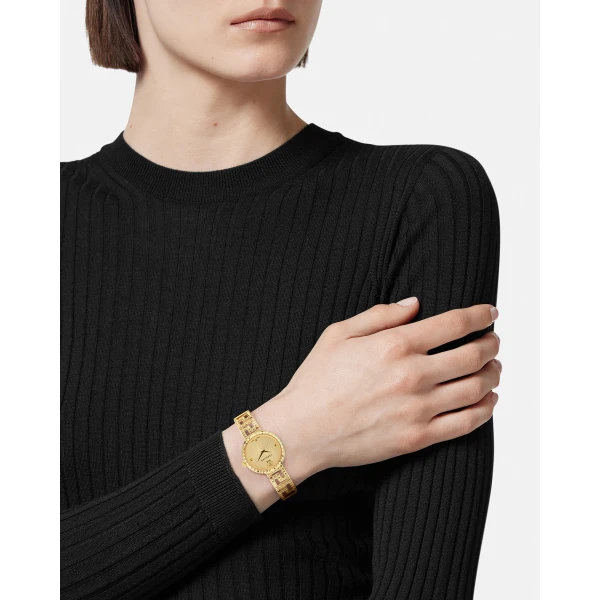 Versace Greca Goddess Watch in Gold, Ref. PVE7A003, view 4 | Watches