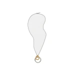 Versace Greca Necklace in Silver and Gold | Necklace | Coveti