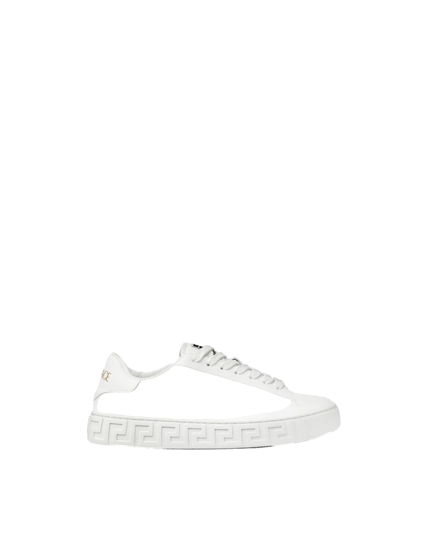 Versace Greca Nylon Sneakers in White Versace Greca Nylon Sneakers in White | Sneakers | Coveti