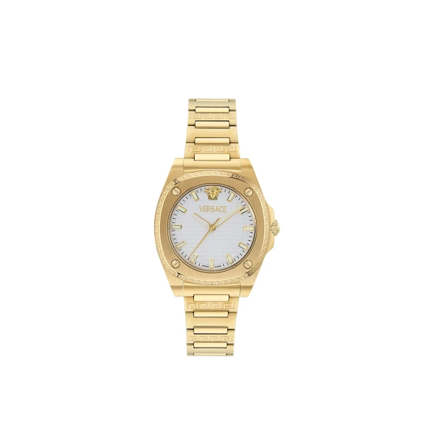 Versace Greca Pulse Watch in Gold | Watches | Coveti