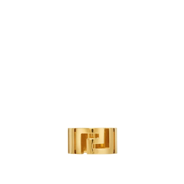 Versace Greca Ring in Light Gold, Ref. 1023381 | Rings | Coveti
