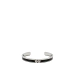 Versace Icon Cuff Bracelet in Silver | Cuffs | Coveti