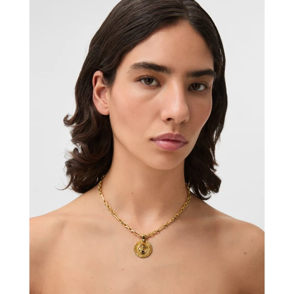 Versace Irradia Necklace in Gold, Ref. 1026113, view 2 | Necklace