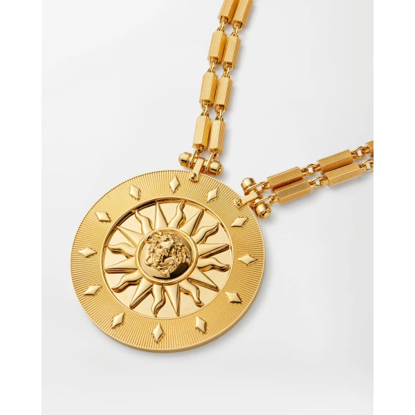 Versace Irradia Necklace in Gold, Ref. 1026195, view 3 | Necklace