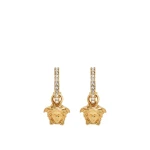 Versace La Medusa Crystal Earrings in Gold, Ref. DG2I135 | Earrings | Coveti