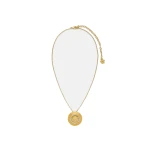 Versace La Medusa Crystal Necklace in Gold, Ref. 1021454 | Necklace | Coveti