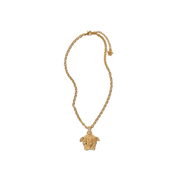 La Medusa Crystal Necklace in Gold, Ref. DG1I125