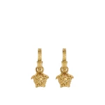 Versace La Medusa Earrings in Gold | Earrings | Coveti