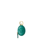 Versace Lou Nappa Coin Purse in Green | Wallets & Purses | Coveti