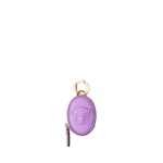 Versace Lou Nappa Coin Purse in Lilac | Wallets & Purses | Coveti
