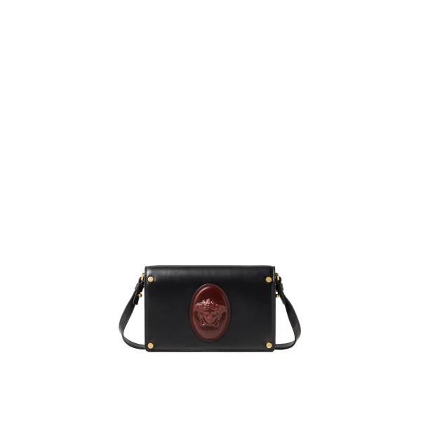 Lou Nappa Mini Bag in Black and Brown