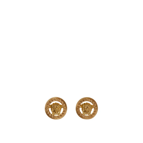 Medusa '95 Earrings in Light Gold
