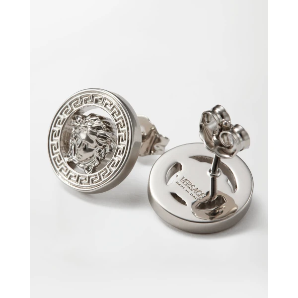 Versace Medusa '95 Earrings in Silver, view 2 | Earrings