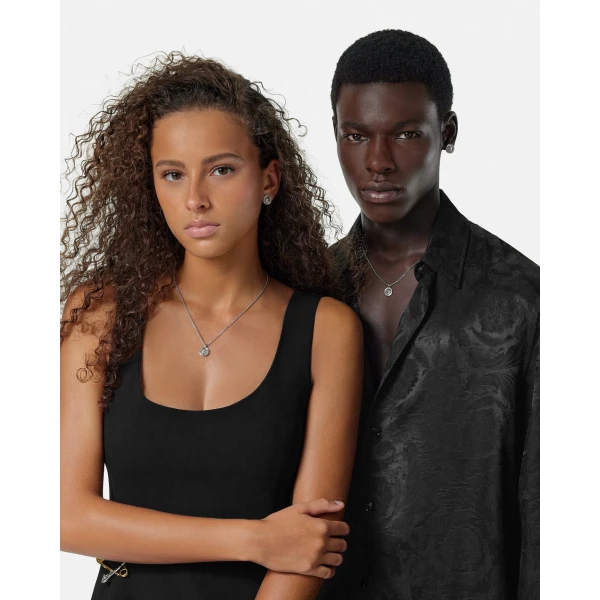Versace Medusa '95 Earrings in Silver, view 3 | Earrings