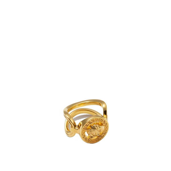 Versace Medusa '95 Ring in Light Gold, Ref. 1014558 | Rings | Coveti