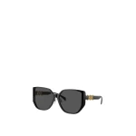 Versace Medusa '95 Sunglasses in Black and Gold | Sunglasses | Coveti