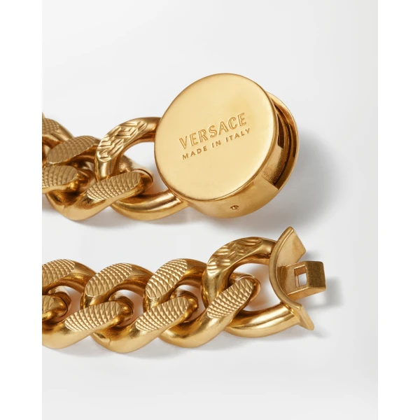 Versace Medusa Bracelet in Gold, 25 cm, view 4 | Bracelets