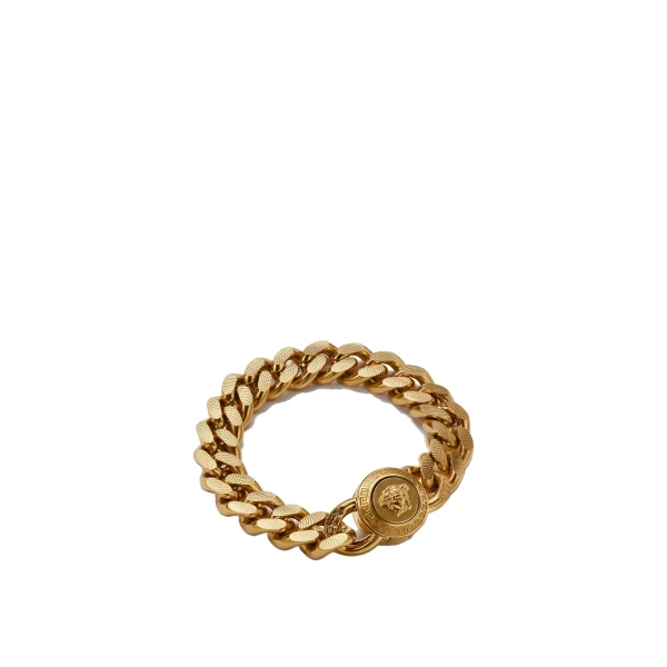 Medusa Bracelet in Gold, 25 cm