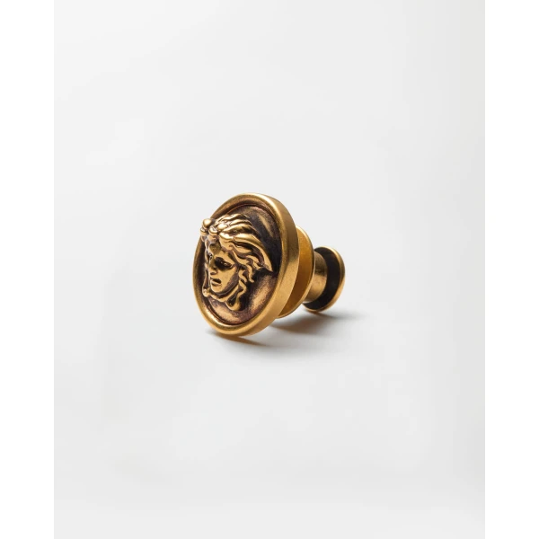 Versace Medusa Brooch in Gold, view 2 | Brooches & Pins