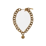 Versace Medusa Chain Necklace in Gold | Necklace | Coveti