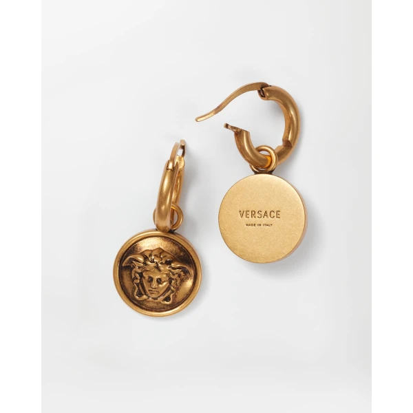 Versace Medusa Earrings in Gold, Ref. 1024470, view 2 | Earrings