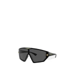 Versace Medusa Horizon Sunglasses in Black | Sunglasses | Coveti