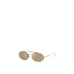 Versace Medusa Light Sunglasses in Gold | Sunglasses | Coveti