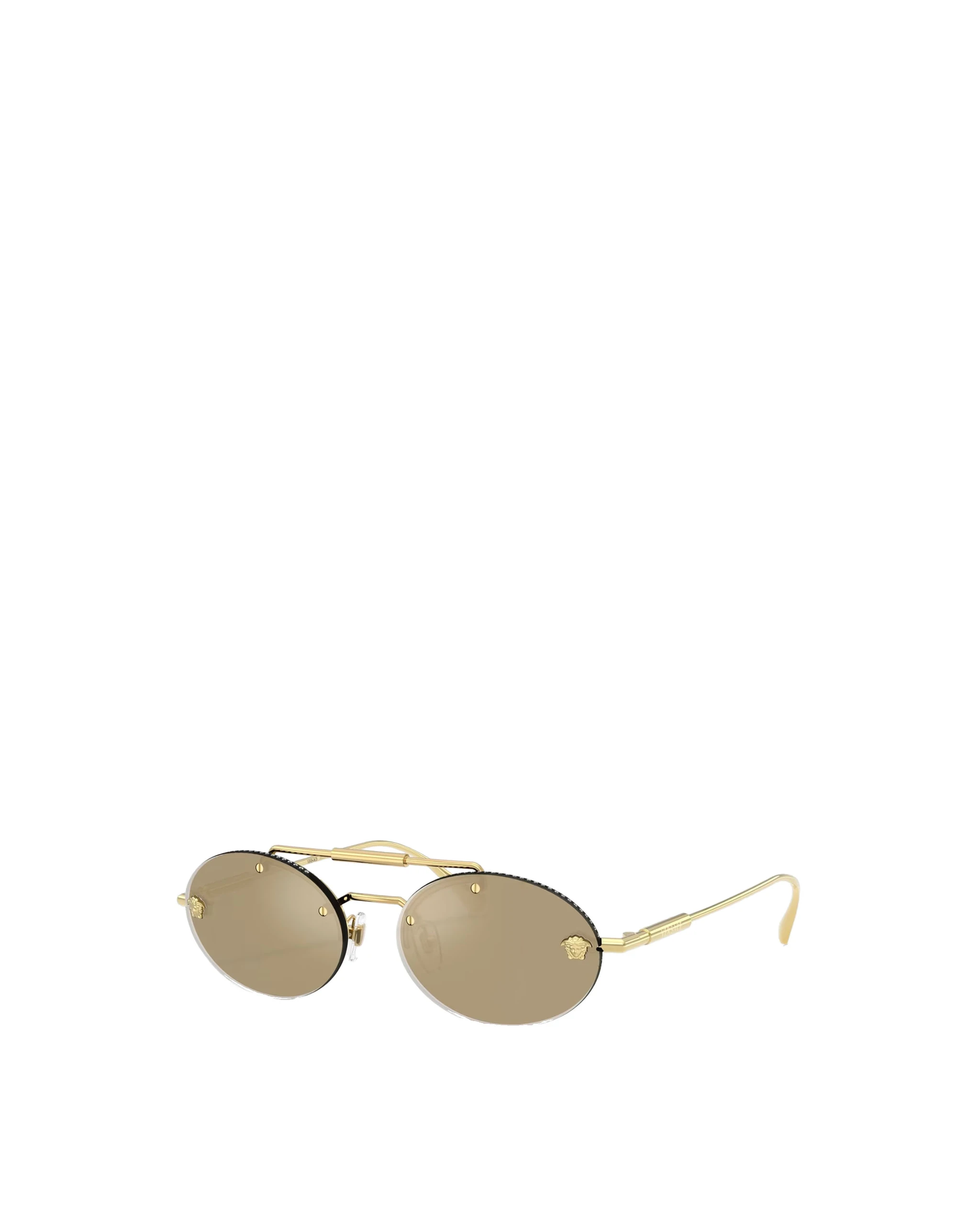 Versace Medusa Light Sunglasses in Gold Versace Medusa Light Sunglasses in Gold | Sunglasses | Coveti