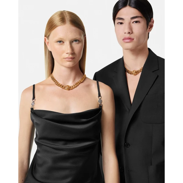 Versace Medusa Necklace in Gold, Ref. DG16949, view 3 | Necklace